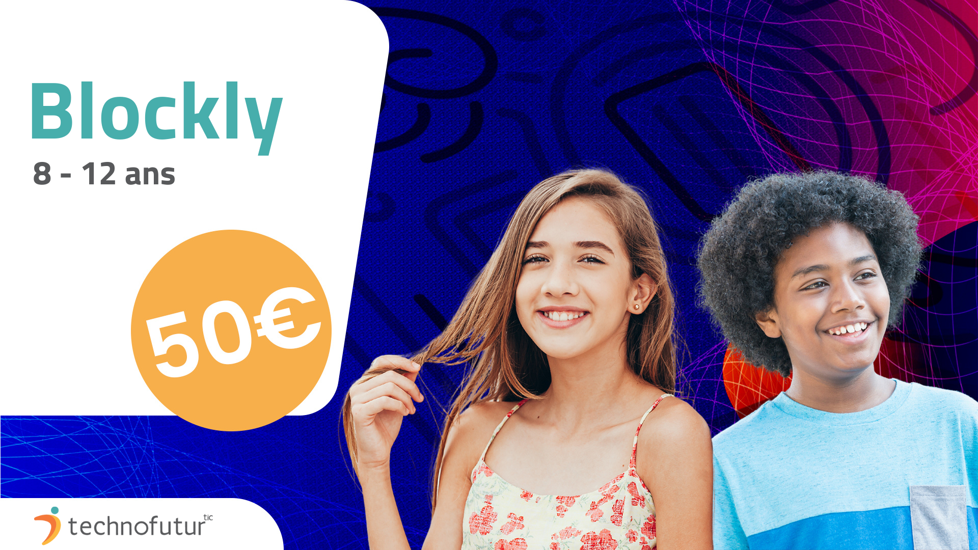 Stage d'été Blockly : Révélez le potentiel créatif de votre enfant !