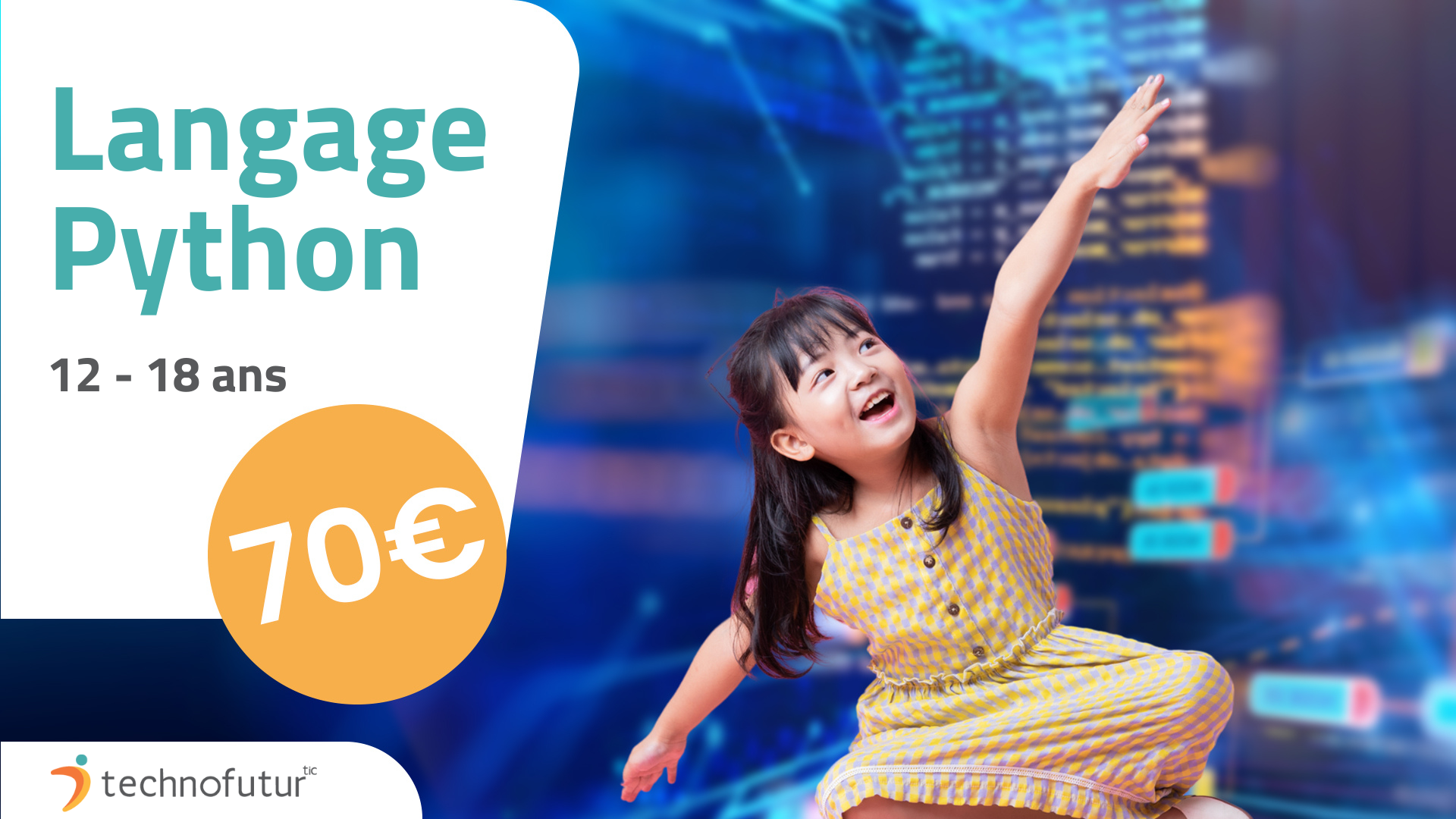 Stage d'été Python : Donnez à votre enfant le super-pouvoir du code !